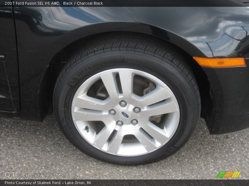 Black / Charcoal Black 2007 Ford Fusion SEL V6 AWD