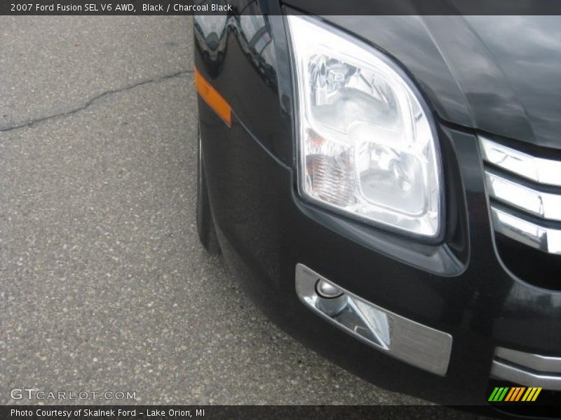 Black / Charcoal Black 2007 Ford Fusion SEL V6 AWD
