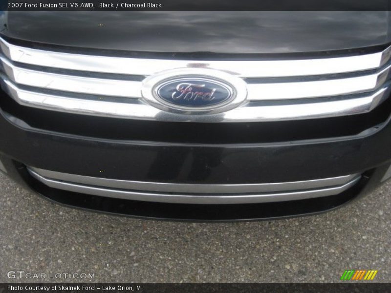 Black / Charcoal Black 2007 Ford Fusion SEL V6 AWD