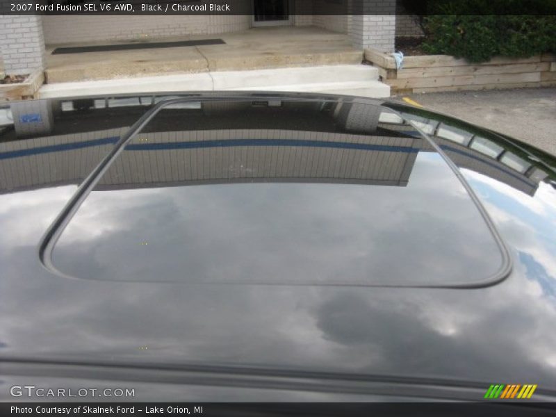 Black / Charcoal Black 2007 Ford Fusion SEL V6 AWD