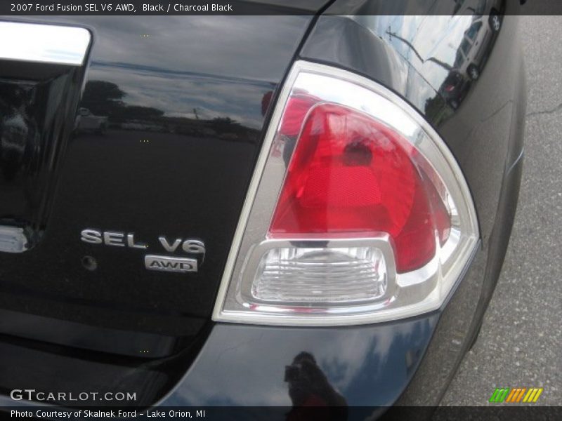 Black / Charcoal Black 2007 Ford Fusion SEL V6 AWD