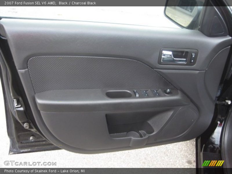 Black / Charcoal Black 2007 Ford Fusion SEL V6 AWD