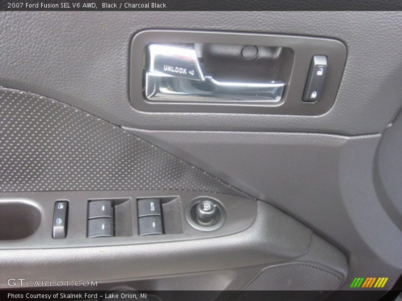 Black / Charcoal Black 2007 Ford Fusion SEL V6 AWD