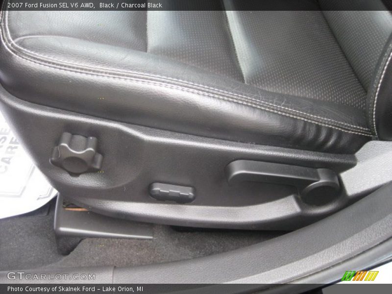 Black / Charcoal Black 2007 Ford Fusion SEL V6 AWD