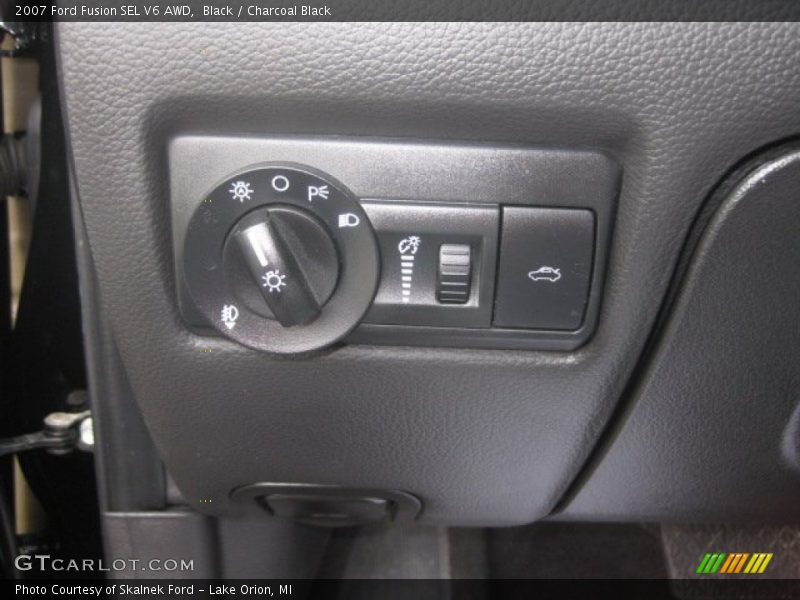 Black / Charcoal Black 2007 Ford Fusion SEL V6 AWD