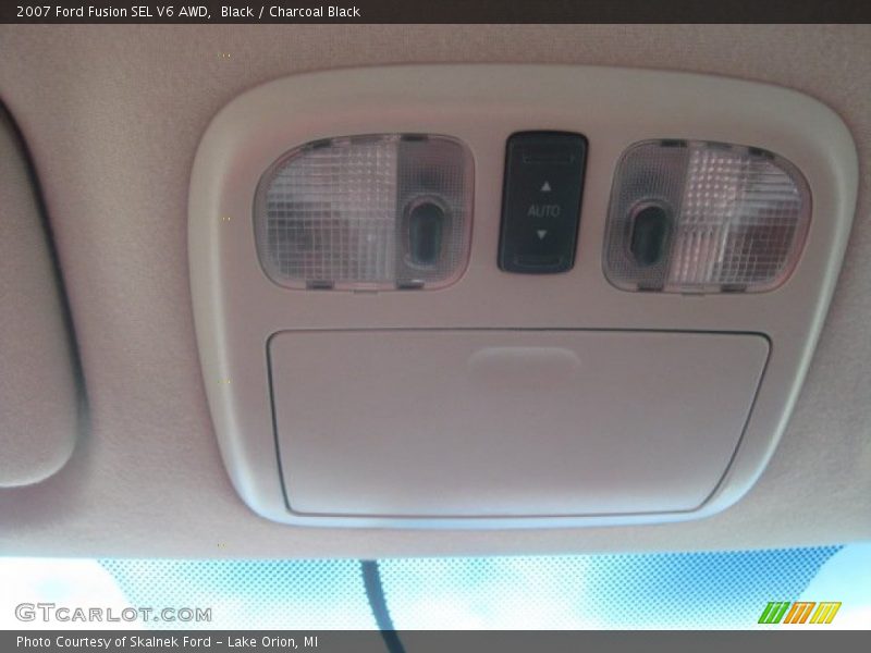 Black / Charcoal Black 2007 Ford Fusion SEL V6 AWD