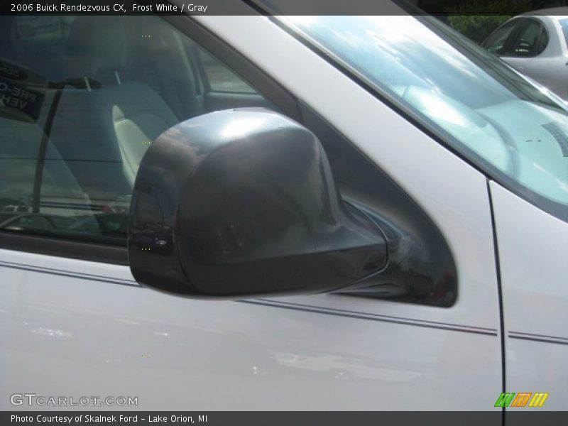 Frost White / Gray 2006 Buick Rendezvous CX
