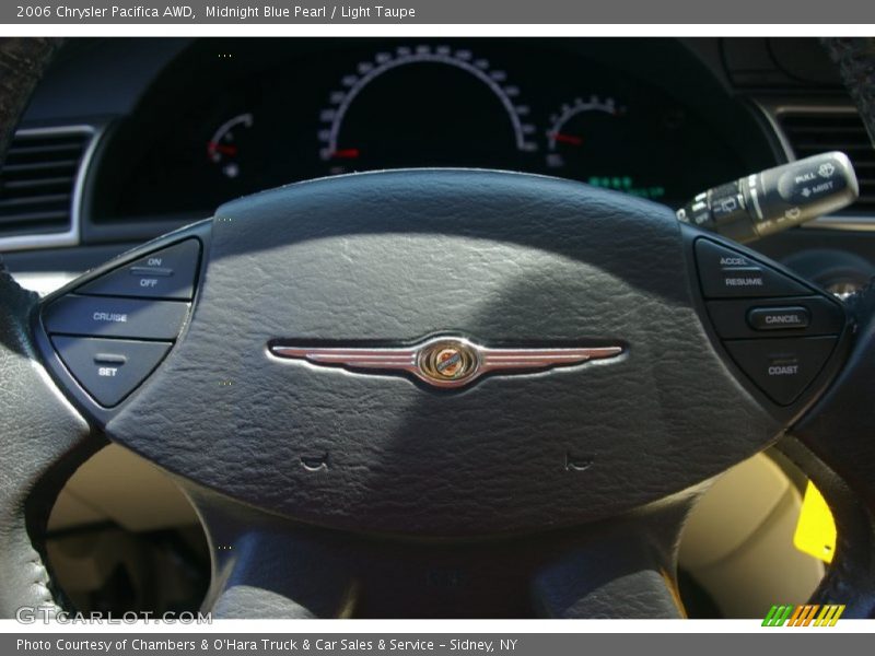 Midnight Blue Pearl / Light Taupe 2006 Chrysler Pacifica AWD