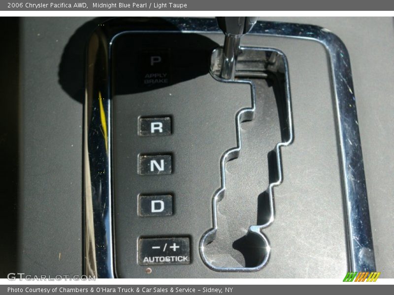 Midnight Blue Pearl / Light Taupe 2006 Chrysler Pacifica AWD