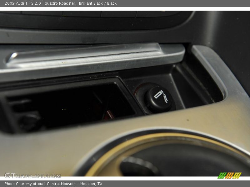 Brilliant Black / Black 2009 Audi TT S 2.0T quattro Roadster