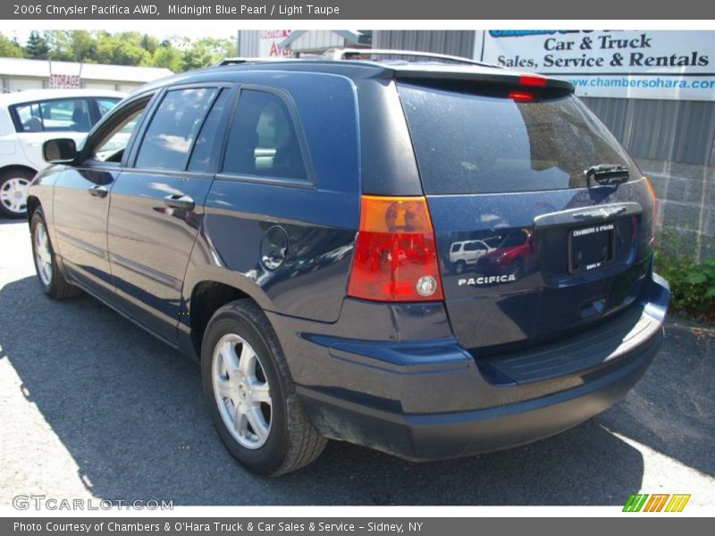 Midnight Blue Pearl / Light Taupe 2006 Chrysler Pacifica AWD
