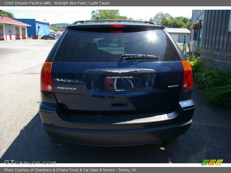 Midnight Blue Pearl / Light Taupe 2006 Chrysler Pacifica AWD