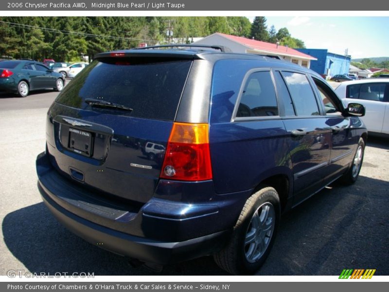 Midnight Blue Pearl / Light Taupe 2006 Chrysler Pacifica AWD