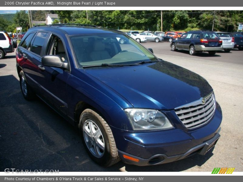 Midnight Blue Pearl / Light Taupe 2006 Chrysler Pacifica AWD
