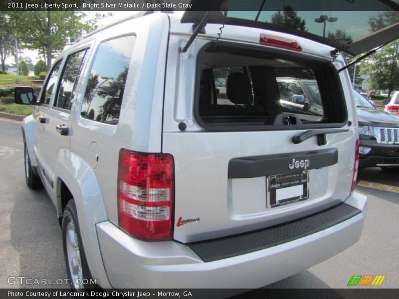 Bright Silver Metallic / Dark Slate Gray 2011 Jeep Liberty Sport