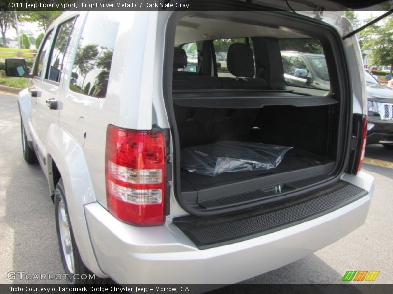 Bright Silver Metallic / Dark Slate Gray 2011 Jeep Liberty Sport