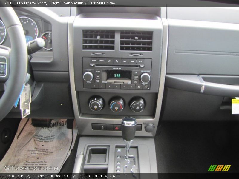 Bright Silver Metallic / Dark Slate Gray 2011 Jeep Liberty Sport