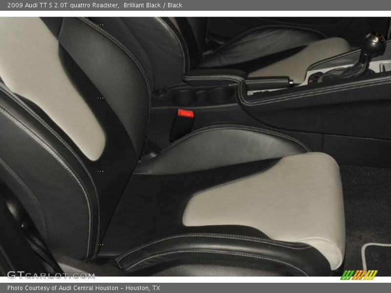 Brilliant Black / Black 2009 Audi TT S 2.0T quattro Roadster
