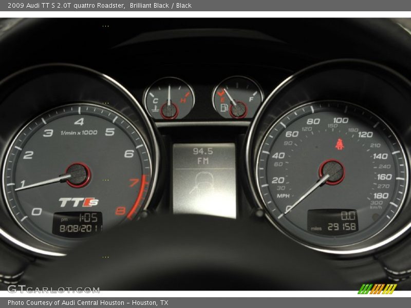  2009 TT S 2.0T quattro Roadster S 2.0T quattro Roadster Gauges