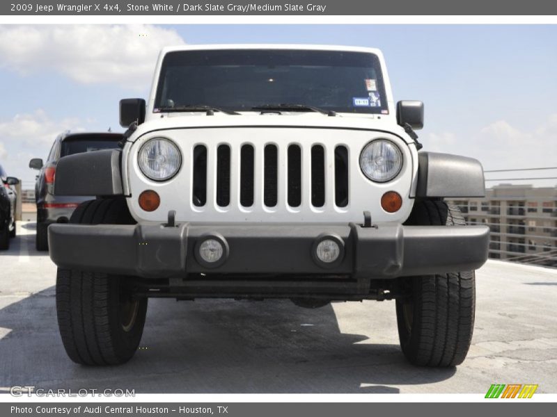 Stone White / Dark Slate Gray/Medium Slate Gray 2009 Jeep Wrangler X 4x4