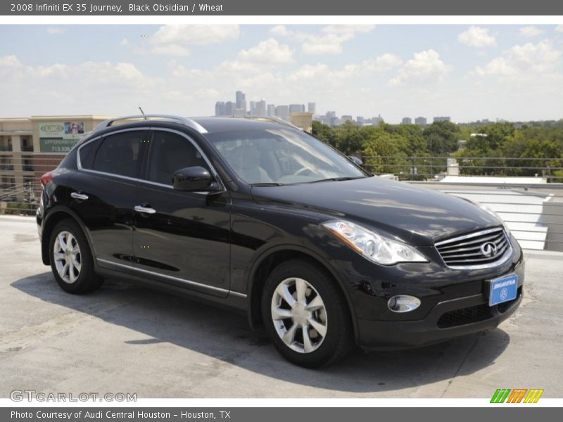 Black Obsidian / Wheat 2008 Infiniti EX 35 Journey