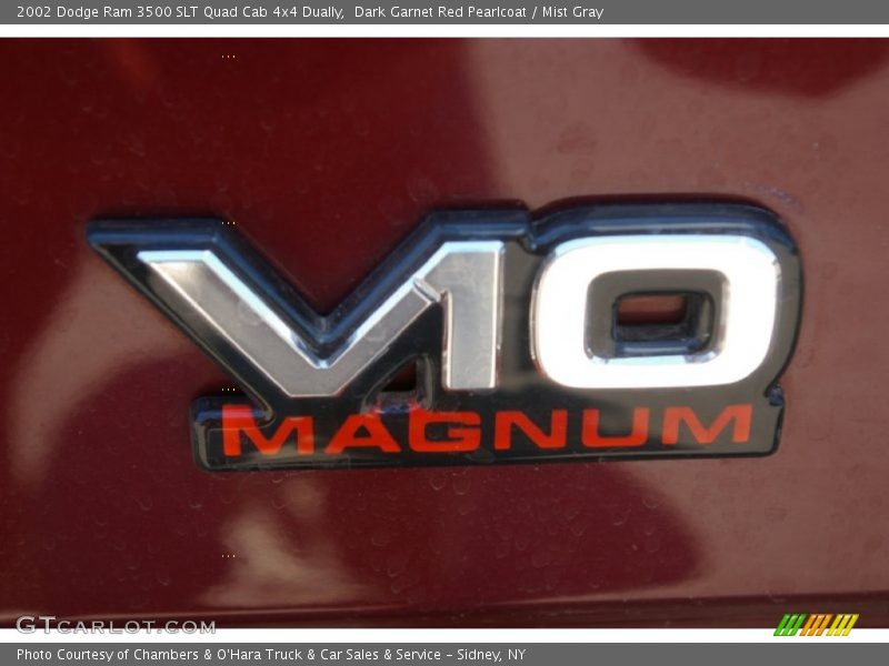  2002 Ram 3500 SLT Quad Cab 4x4 Dually Logo
