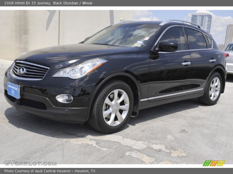 Black Obsidian / Wheat 2008 Infiniti EX 35 Journey