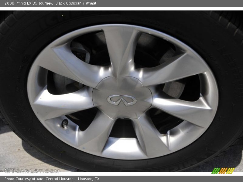 Black Obsidian / Wheat 2008 Infiniti EX 35 Journey