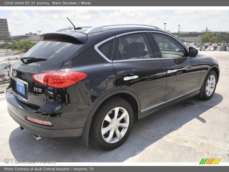 Black Obsidian / Wheat 2008 Infiniti EX 35 Journey