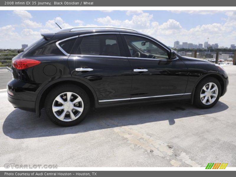 Black Obsidian / Wheat 2008 Infiniti EX 35 Journey