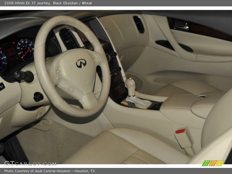 Black Obsidian / Wheat 2008 Infiniti EX 35 Journey