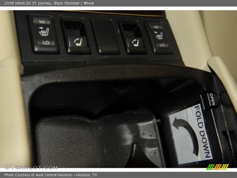 Black Obsidian / Wheat 2008 Infiniti EX 35 Journey