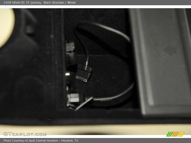 Black Obsidian / Wheat 2008 Infiniti EX 35 Journey