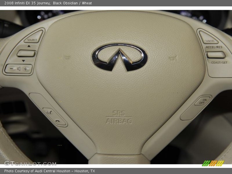 Black Obsidian / Wheat 2008 Infiniti EX 35 Journey