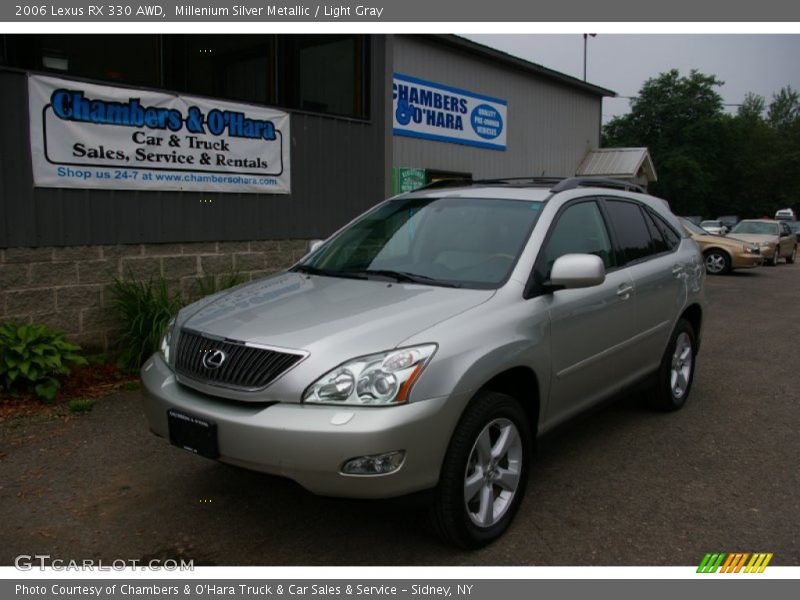 Millenium Silver Metallic / Light Gray 2006 Lexus RX 330 AWD