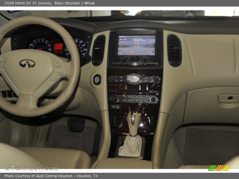 Black Obsidian / Wheat 2008 Infiniti EX 35 Journey