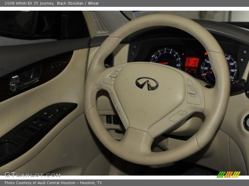 Black Obsidian / Wheat 2008 Infiniti EX 35 Journey