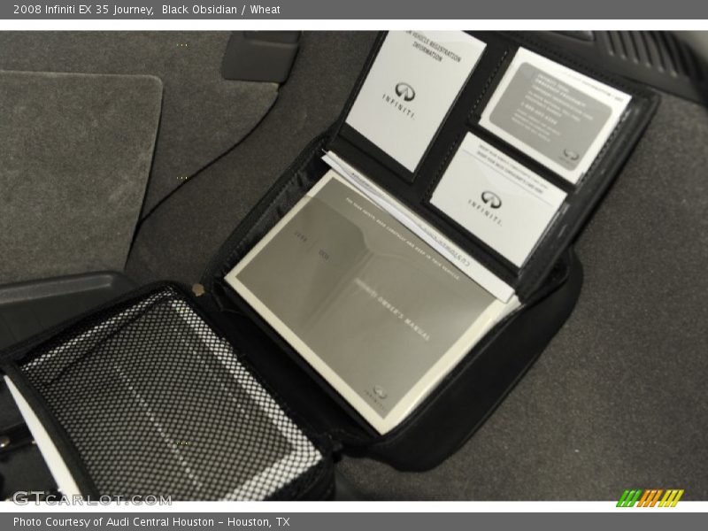 Black Obsidian / Wheat 2008 Infiniti EX 35 Journey