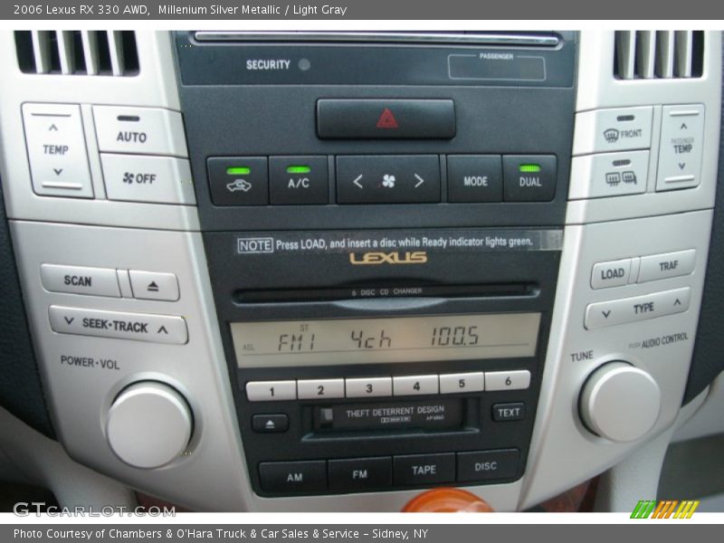 Millenium Silver Metallic / Light Gray 2006 Lexus RX 330 AWD
