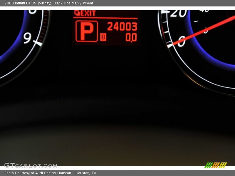 Black Obsidian / Wheat 2008 Infiniti EX 35 Journey