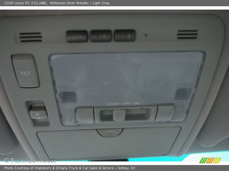 Millenium Silver Metallic / Light Gray 2006 Lexus RX 330 AWD