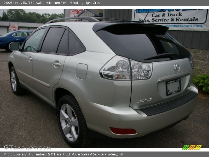 Millenium Silver Metallic / Light Gray 2006 Lexus RX 330 AWD