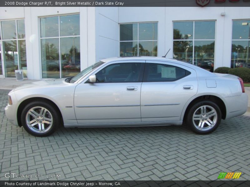 Bright Silver Metallic / Dark Slate Gray 2008 Dodge Charger R/T