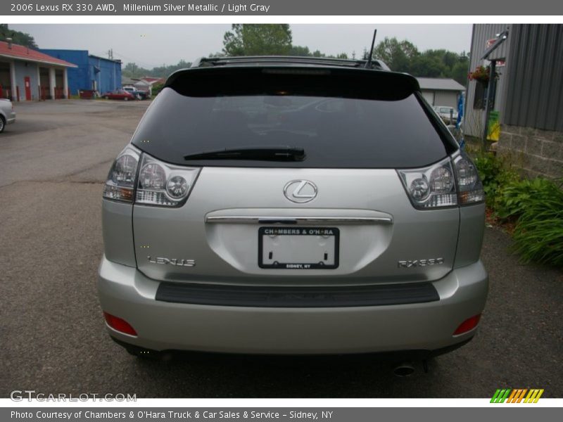 Millenium Silver Metallic / Light Gray 2006 Lexus RX 330 AWD