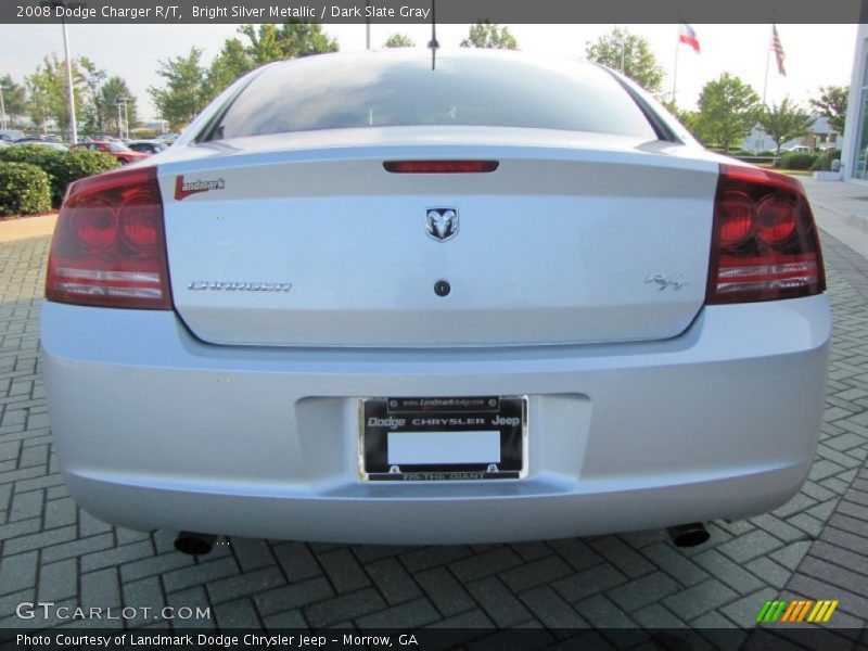 Bright Silver Metallic / Dark Slate Gray 2008 Dodge Charger R/T