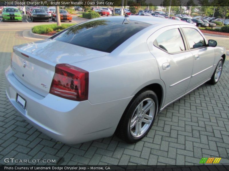 Bright Silver Metallic / Dark Slate Gray 2008 Dodge Charger R/T