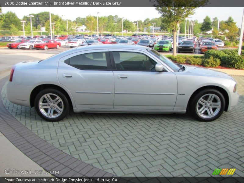 Bright Silver Metallic / Dark Slate Gray 2008 Dodge Charger R/T