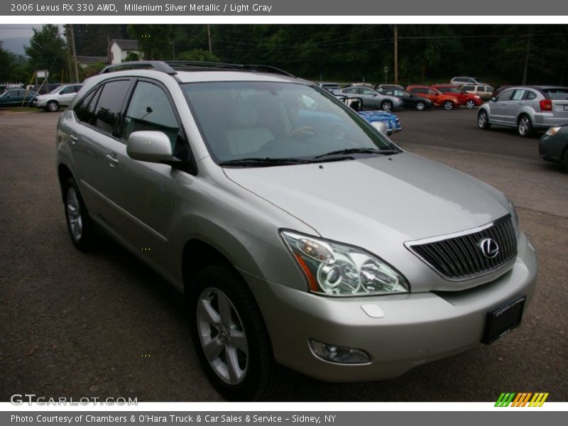 Millenium Silver Metallic / Light Gray 2006 Lexus RX 330 AWD