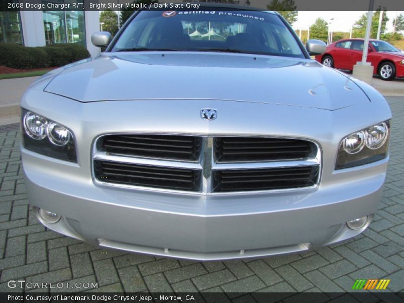 Bright Silver Metallic / Dark Slate Gray 2008 Dodge Charger R/T