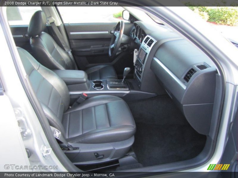 Bright Silver Metallic / Dark Slate Gray 2008 Dodge Charger R/T